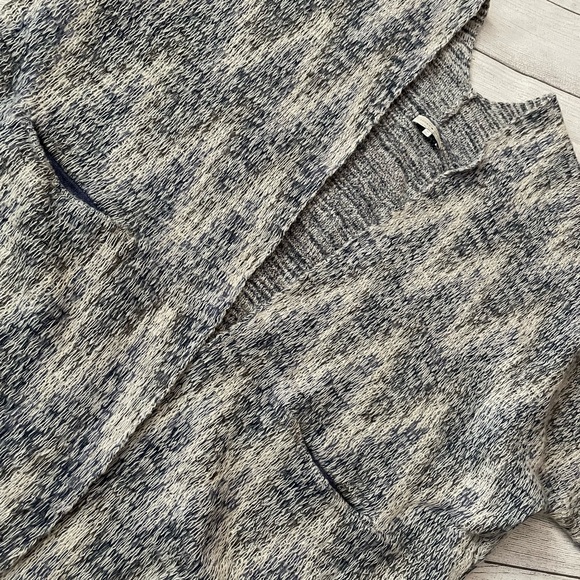 Lucky Brand Oversized Open Front Knit Cardigan - Picture 4 of 11